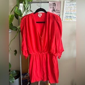 Parker red formal dress. Small.